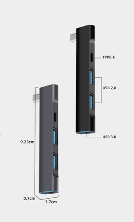 TYPE C HUB TYPE C USB TYPE C ÇOĞALTICI