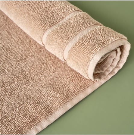 Maison%100 Pamuk Premium Dorita Ayak Havlusu Bej (50X70 Cm)