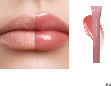 AVIEN Koruyucu, Dolgunlaştırıcı, Nemlendirici Dudak Parlatıcısı - Silky Care Lipgloss 303 Salmon Pink