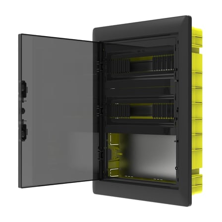 Kutusu 30 Sigortalı + Zayıf Akım Bölmeli Sıva Altı Sigorta Kutusu IP40 39 x 53.5 x 10.7 cm POLİ 019-Z