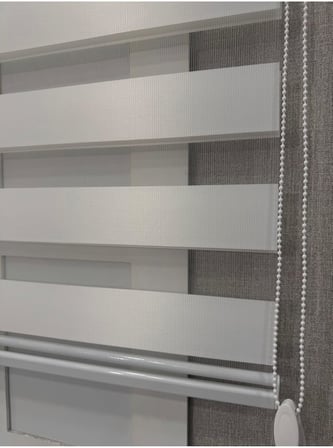 Zebra Stor Güneşlik Perde, Beyaz, 100 x 200
