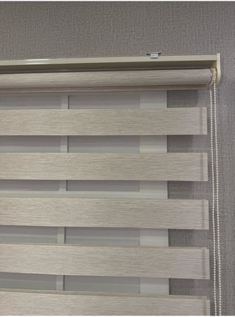 Zebra Stor Güneşlik Perde, Bej, 130 x 260