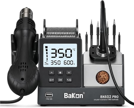 BK602 Pro Intelligent 2 in 1 Havya İstasyonu