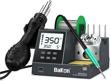 BK602 Pro Intelligent 2 in 1 Havya İstasyonu