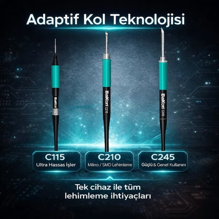 BK602 Pro Intelligent 2 in 1 Havya İstasyonu