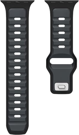 Apple Watch Ultra 49mm Uyumlu Silikon Kordon - Esnek ve Dayanıklı Akıllı Saat Kayışı | Ayarlanabilir, Konforlu ve Şık Tasarım