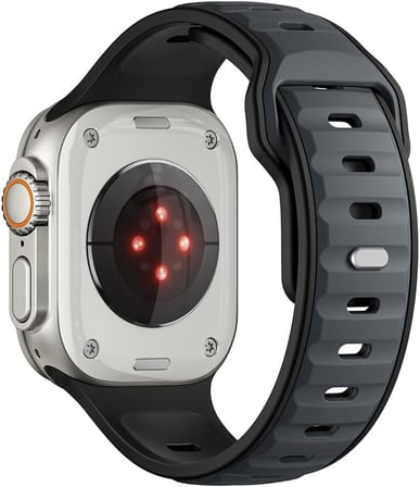Apple Watch Ultra 49mm Uyumlu Silikon Kordon - Esnek ve Dayanıklı Akıllı Saat Kayışı | Ayarlanabilir, Konforlu ve Şık Tasarım