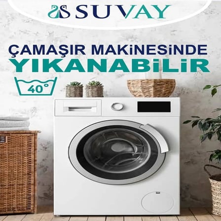 Antialerjik Bebek Yastigi Boncuk Silikon Yastik 35X45 Cm 225 Gram%100 Pamuklu Kilif