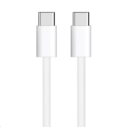 Type C-C, 60Watt PD, ÖRGÜLÜ, Hızlı Şarj Kablosu (100 CM)