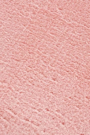 Carpet Pembe Lüks Raschel Kaymaz Taban Peluş Halı Yolluk, 200 x 160