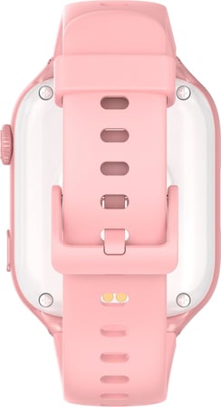 Tiger Kids Prime Akıllı Çocuk Saati, Görüntülü Görüşme, AMOLED Ekran, Android, GPS, 5MP Kamera, IP68 Su Geçirmez, Uzun Pil Ömrü, SOS, Dokunmatik Ekran, 4G, Silikon Kayış, Pembe