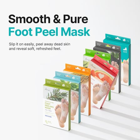 Smooth & Pure Foot Peeling Mask Purifying 2 pairs - Derinlemesine Arındırıcı Ayak Peeling Maskesi 2 çift