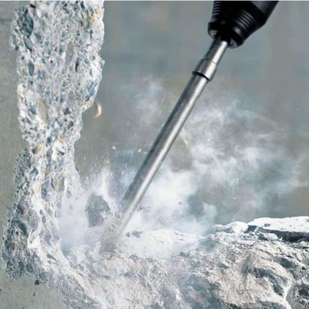 Düz Uç Kırıcı Keski Beton Kaya Taş Maden Delici Hilti Ucu 1.8 cm 60 cm 18 mm 600 mm