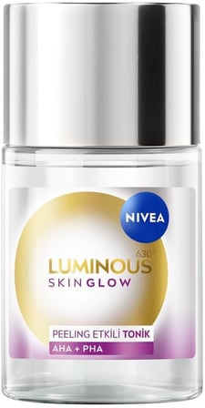 Luminous630 Skin Glow Peeling Etkili Tonik 100 ml,Parlaklık, Aydınlık Cilt,Eşit Cilt Tonu, Gözenek Arındırıcı,AHA,BHA, Aloe Vera