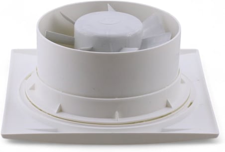 Wc Mutfak Büro Banyo Havalandırma 120 mm Aspiratör Fan Kirli Hava Kötü Koku Egzoz Fanı