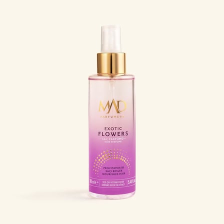 Exotic Flowers Saç Parfümü 160 ml – Portakal Çiçeği, Orkide ve Paçuli ile Çiçeksi, Baharatlı ve Odunsu Kalıcı