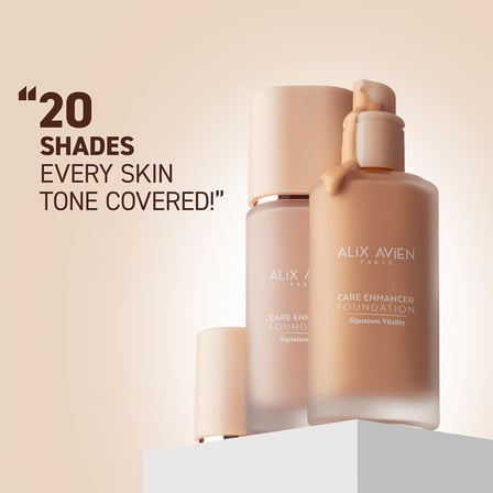 Avien Kırışıklık Karşıtı Nemlendirici SPF30 Parlak Bitişli Fondöten Care Enhancer 811 Soft Amber