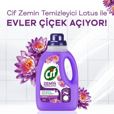 Zemin Temizleyici Lotus 1500 ml