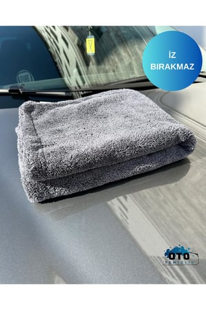 Araç Kurulama Bezi – 50x70 cm | 1000 GSM, Çift Katlı, Çizmez, Koku Yapmaz (1 adet)