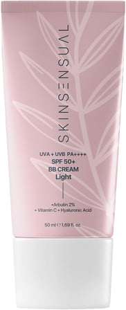 Sensual SPF50+ PA++++ Kapatıcı BB Krem Light 50 ml | Leke Karşıtı, Aydınlık Cilt Görünümü | UVA+UVB Koruma | Geniş Spektrum Koruma