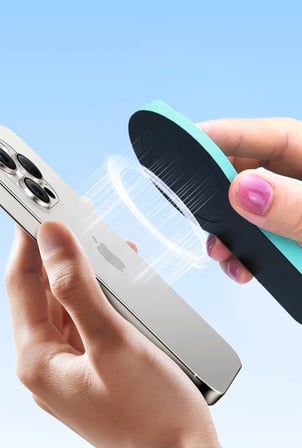 Manyetik Telefon Yüzük Tutucu Stand iPhone 16/15/14/13/12/11 Serisi Tüm MagSafe ile uyumlu Destekli Cihazlarla Uyumlu Telefon Stand Özelliği manyetik cep telefonu yüzük tutucu (Turuncu)