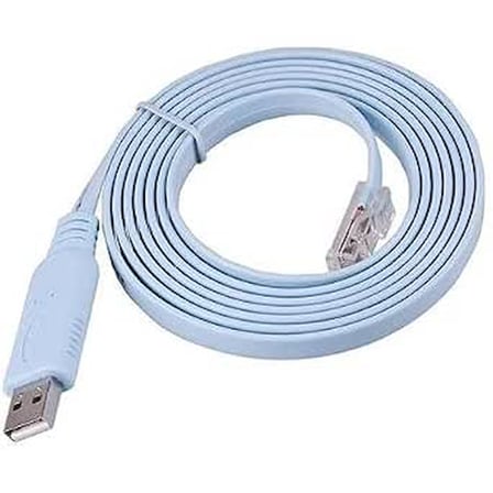 Usb Cisco Konsol Consol Rj45 USB 2.0 to RJ45 Konsol Kablosu – 1.8m (CH340 Chipset) Cisco Router & Switch Uyumlu CH340 Kablosu