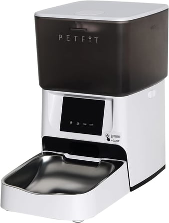 X 4L Wi-Fi Akıllı Otomatik Kedi Köpek Mama Kabı Besleme Ünitesi (Sesli Komut+Çelik Kase+APP Kontrol)