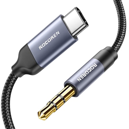 Type-C to 3.5mm Jack AUX Hi-Fi DAC Ses Kablosu 50 CM