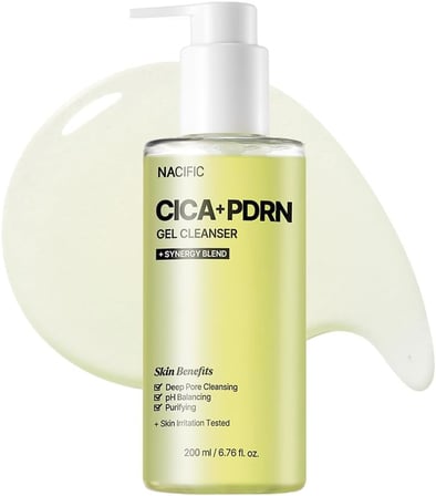 Cica PDRN Gel Cleanser 200 ml | Hassas Ciltler İçin Nazik Jel Temizleyici | Bariyer Destekleyici