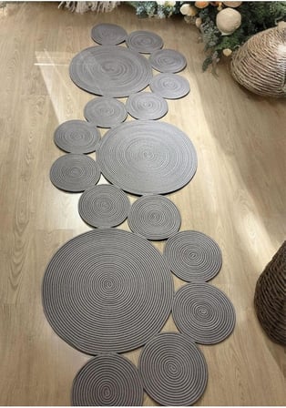 Paspas, Kilim, Yolluk, Halı, Banyo, Mutfak, Oturma Odası, Balkon, Yatak Odası, Paspası, Halısı 80 X 200 Jüt-Kırçıl