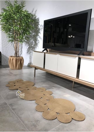 Paspas, Kilim, Yolluk, Halı, Banyo, Mutfak, Oturma Odası, Balkon, Yatak Odası, Paspası, Halısı 80 X 200 Jüt-Kırçıl