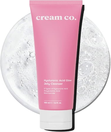 Leke Karşıtı Nemlendirici Yüz Temizleme Jeli Niacinamide Hyalüronik Asit,100 ML, Tüm Cilt Tipleri