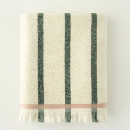 Maison%100 Pamuk Ella Yüz Havlusu Yeşil (50x90 cm)