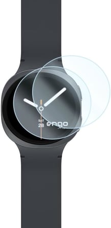 Samsung Galaxy Watch 8 44mm İle Uyumlu Ekran Koruyucu Çizilmeye Dayanıklı Akıllı Saat Koruması, 9H Temperli Kırılmaz Esnek Nano Cam, HD Şeffaf 2 Adet