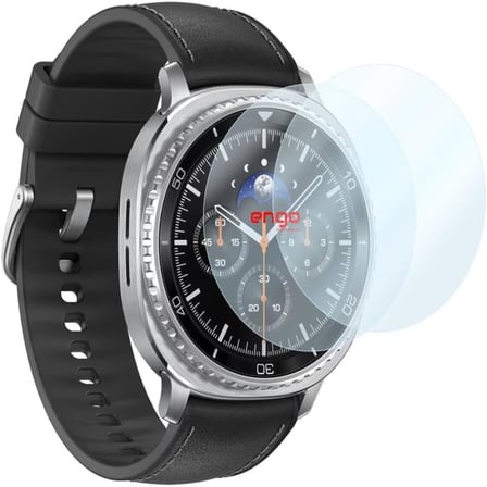 Samsung Galaxy Watch 8 Classic İle Uyumlu Ekran Koruyucu Çizilmeye Dayanıklı Akıllı Saat Koruması, 9H Temperli Kırılmaz Esnek Nano Cam, HD Şeffaf 2 Adet