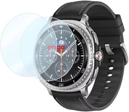 Samsung Galaxy Watch 8 Classic İle Uyumlu Ekran Koruyucu Çizilmeye Dayanıklı Akıllı Saat Koruması, 9H Temperli Kırılmaz Esnek Nano Cam, HD Şeffaf 2 Adet