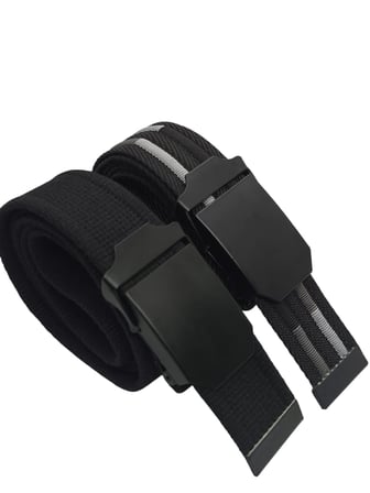 Adet Erkek Kemer Siyah Tactical Palaska Tarzı 4 cm