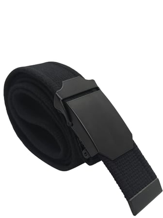Adet Erkek Kemer Siyah Tactical Palaska Tarzı 4 cm