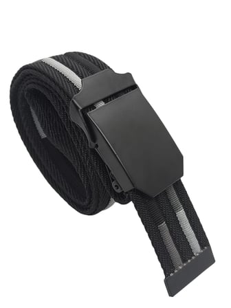 Adet Erkek Kemer Siyah Tactical Palaska Tarzı 4 cm