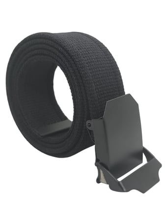 Adet Erkek Kemer Siyah Tactical Palaska Tarzı 4 cm
