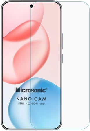 Honor 400 Nano Glass Cam Ekran Koruyucu [Honor 400 ile Uyumlu Ekran Koruyucu - Şeffaf]
