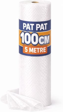 & Blue Home - Pat Pat, Balonlu Naylon, Ambalaj Malzemesi (Taşınma, Taşıma, Paketleme) - 100cm x 5m