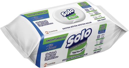 Yüzey Temizleme Mendili Doğal Güç Okaliptus & Çam, 100 Yaprak 2li paket