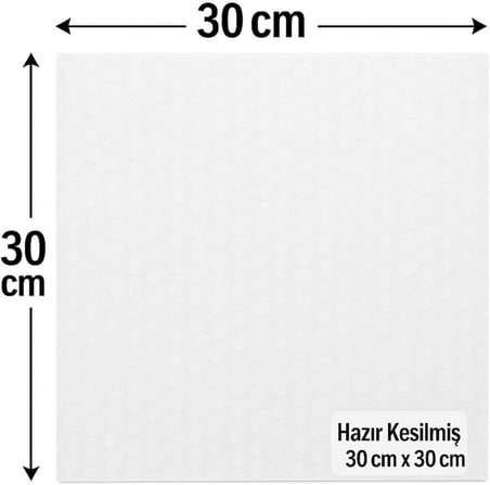 & Blue Home - Hazır Kesilmiş Patpat Balonlu Naylon – 30 cm x 30 cm – [Tabak, Tencere, Elektronik ve Hediye Koruma] (30cm x 30cm, birim, 100)