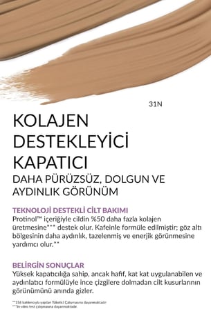 Anew Düzgünleştirici ve Tazeleyici Likit Kapatıcı 12ml - 31N Medium