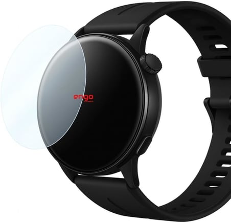 Huawei Watch Gt 6 Pro 46mm İle Uyumlu Ekran Koruyucu Çizilmeye Dayanıklı Akıllı Saat Koruması, 9H Temperli Kırılmaz Esnek Nano Cam, HD Şeffaf 2 Adet
