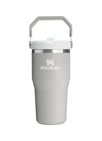 IceFlow Flip Straw Tumbler Pipetli Termos Bardak, 0.60 Litre, Haki (Dried Pine)