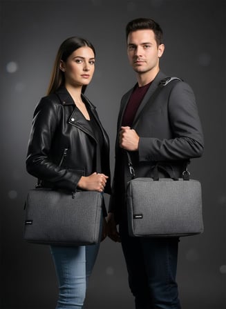 Apple, Samsung, Huawei, Lenovo ile Uyumlu Tablet Çantası - 360° Şok Emici, Suya Karşı Dayanıklı, Çok Bölmeli - 12” - 13.2” - Gri