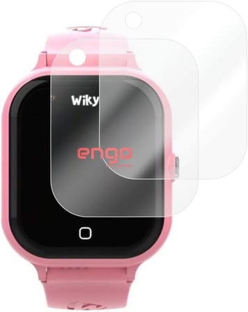Wiky Watch 4s İle Uyumlu Ekran Koruyucu, Tam Kaplayan Akıllı Saat Koruması, Çizilmeye Dayanıklı TPU Koruma 2 Adet, HD Şeffaf