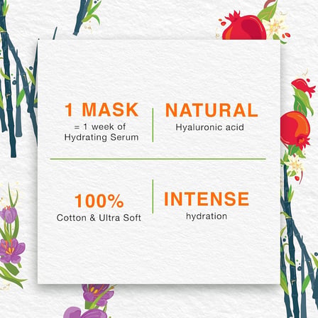 Aydınlatıcı Kağıt Maske, Safran, C Vitamini, Hyaluronic Acid,%100 Pamuk, Geri Dönüştürülebilir, Tüm Ciltler, 30 gr (2 paketi)